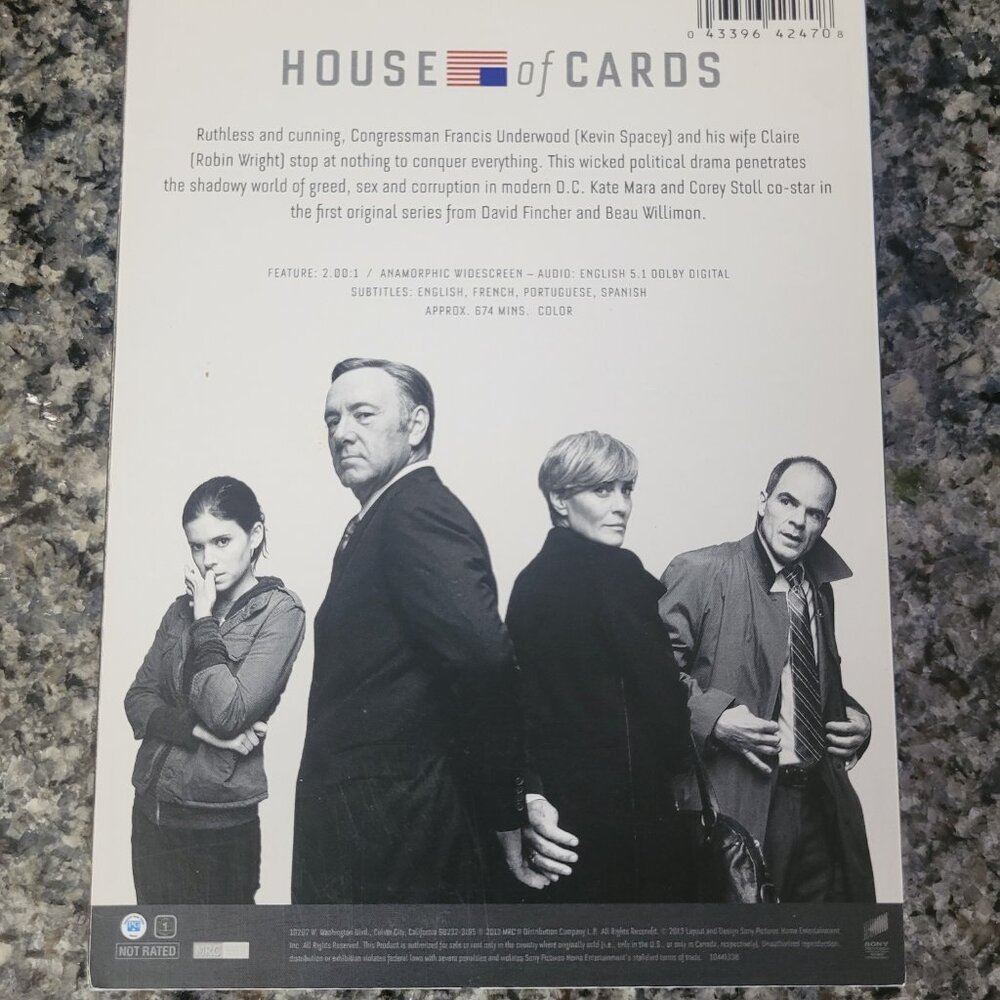 House of Cards Complete collection of DVDs - Picture 15 of 15